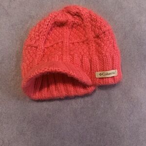 Columbia Kids' Bright Pink Knit Hat